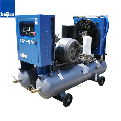 30kw screw air compressor is dedicated to mining industry