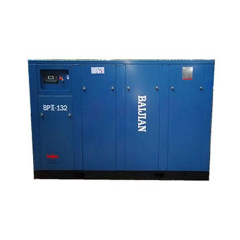 hot sale 132kw two-stage screw air compressor 8 bar frequency